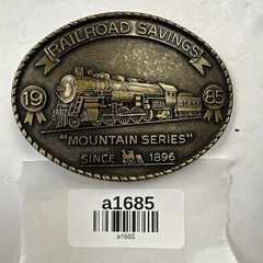 Railroad Savings « Mountain Series » 1985 Since 1896 # 4 of a Collectors Series