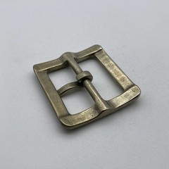 Brass Belt Buckle Copper Casted Leather Fastener Buckle