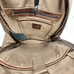 Latico Mens Sheldon Large Backpack Leather Brown