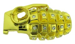 Hand Grenade Belt Buckle USA Military Army bomb Seal Navy Weapon Goth Tribal New