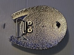 GOLD & SILVER (IN COLOR ONLY) LARGE RODEO WESTERN ROOSTER 🐓 Metal Belt Buckle