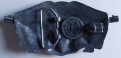 Famous Stars & Straps Guns and Rose Pewter Belt Buckle