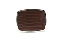 Lizard Belt Buckle, Exotic Belt Buckle, ( 1.5 ») Removable Western Buckle
