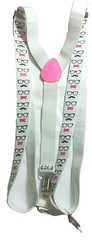 Suspenders, Teen/Adult printed with Glasses, mustaches and bow ties Claire&rsquo;s