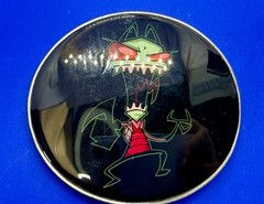 Nickelodeon Invader Zim Animated Comic Comedy Movie Series Character Belt Buckle