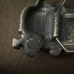 The Great American Buckle Co. Locomotive Train Limited Edition Belt Buckle 427