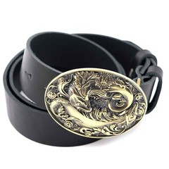 Pisces belt buckle, Horoscope Astrological Zodiac Sign solid brass belt buckle