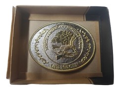 North American Hunting Club, Lifetime Member Belt Buckle Excellent Condition