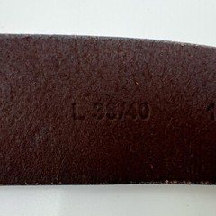 Smiths Workwear Men&rsquo;s Tan Leather Belt 38/40