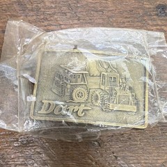 Dart Bronze Antique Finish Men&rsquo;s Truck Industrial Vintage Belt Buckle