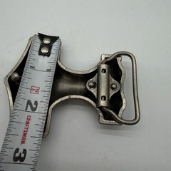 Thor&rsquo;s Hammer Belt Buckle Silver Tone Viking Metal