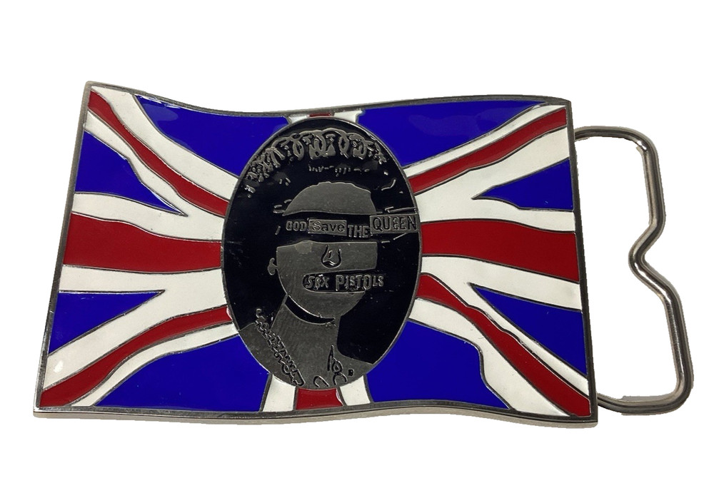 Brand New Sex Pistols Rock Band Collectible Belt Buckle – God Save The Queen