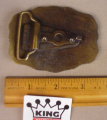 Vintage Men&rsquo;s Metal Belt Buckle Doug DOUG by Oden Inc.