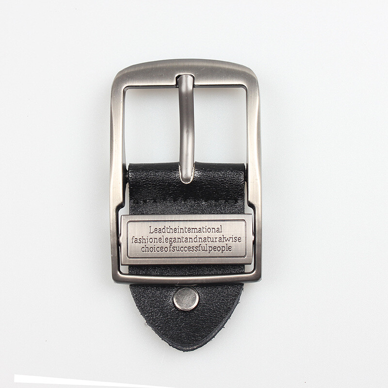 1pc Men&rsquo;s Faux Leather Belt Buckle Alloy Pin Buckle Replacement Belt Head