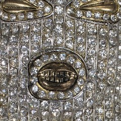 Goon Hip Hop Style Rhinestones Metal Fashion Gold Men&rsquo;s Belt Buckle
