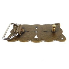 Men&rsquo;s Celtic Knots Cross Belt Buckle Antique Bronze Tone Fits 1.5 inch Belts