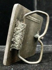 Fun Vintage 1981 ITT Phillips Drill Belt Buckle I&rsquo;m A Pronto Person Star Badge