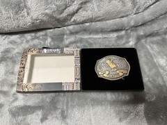 NEW MONTANA SILVERSMITHS FUTURE BULL RIDER BELT BUCKLE A1025P