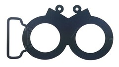 Handcuffs Belt Buckle Hand Cuff Peace Officer Police New Men Prisoners Metal