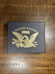 NRA Golden Eagles 2015 Commemorative Belt Buckle NEW