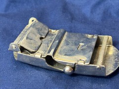 Vtg Naval USS HW Gilmore AS-16 Belt Buckle Fulton-Class Submarine Tender Japan