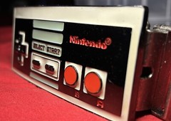 Nintendo Controller Belt Buckle 2011 (Vintage Gamer)