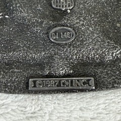 Vintage 1987 C&J Inc Durango Silverton Narrow Gauge Railroad Pewter Belt Buckle