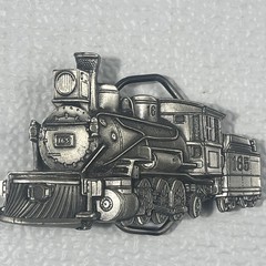 Vintage Belt Buckle Lot 6 Wells Fargo Budweiser Railroad Police Semi Truck