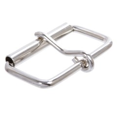 2 5/8&Prime; (67mm) Stainless Steel Heavy Duty Single Prong Roller Belt Buckle