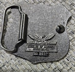 Vintage 1980s Route 66 Belt Buckle – Made In USA – Nice Condition