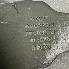 Great American Products 2008 Guitar Headstock Belt Buckle Black