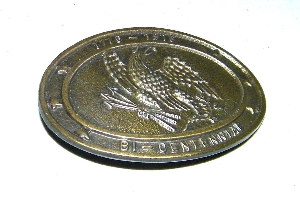 Bicentennial Eagle Patriotic United States of America Vintage 70&rsquo;s belt buckle