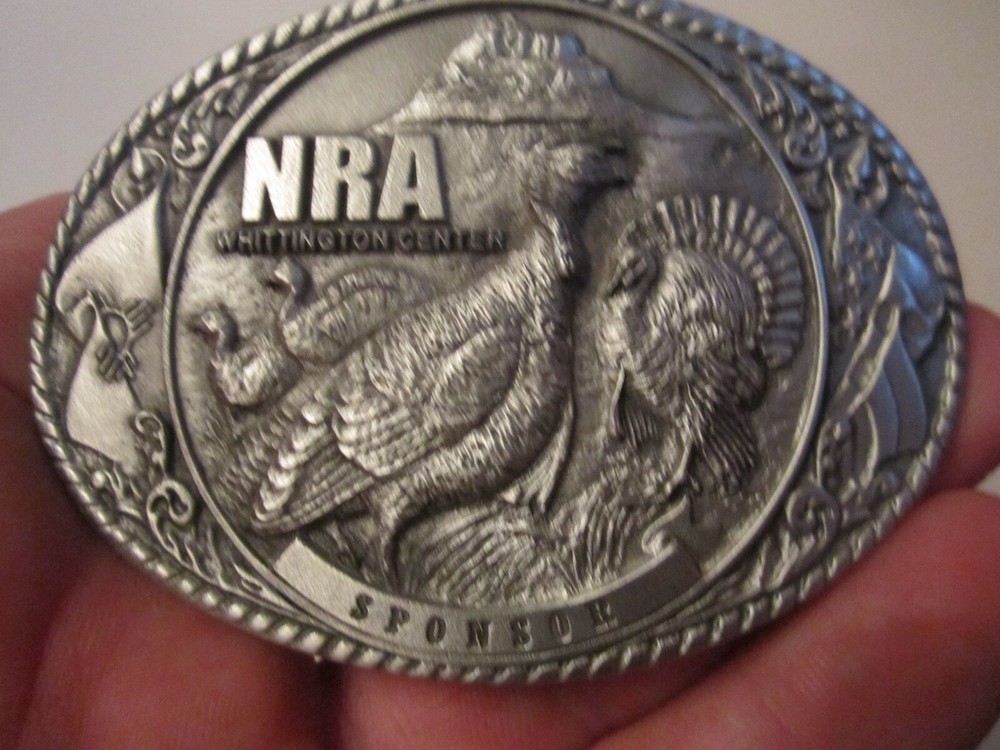 NRA WITTINGTON CENTER SPONSOR BELT BUCKLE – GW-12