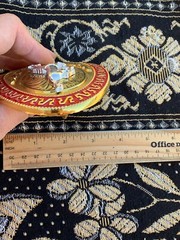 Western Buckle Gold Silver Red Running Horse Cowboy Oval 2 » Hebilla Vaquero