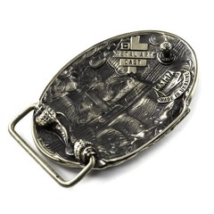 Frigate german silver buckle, barque, sailing vessel, sailship handmade buckle