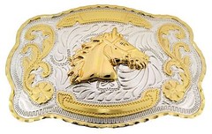Horse Belt Buckle Western New Men Women Cowgirl Cowboy Rodeo Texas Style Metal