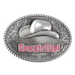 Cowgirl Belt Buckle Western Cowboy Native American (CGL-01)