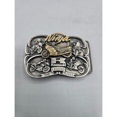 Vintage Kawasaki Ninja Belt Buckle Limited Edition Brookfield Collectors Guild
