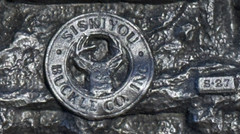 1983 AMERICA&rsquo;S FIREFIGHTERS BELT BUCKLE -EVER READY EVER WILLING Colorful Enamel