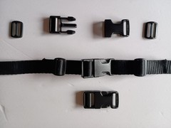 Hook two strap ends buckle fits 5/8&Prime;- 1&Prime; strapping very strong USA quick release