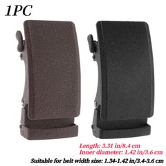 1X 36mm Ratchet Belt Buckle for 3.4-3.6cm Slide Band Automatic Replacement