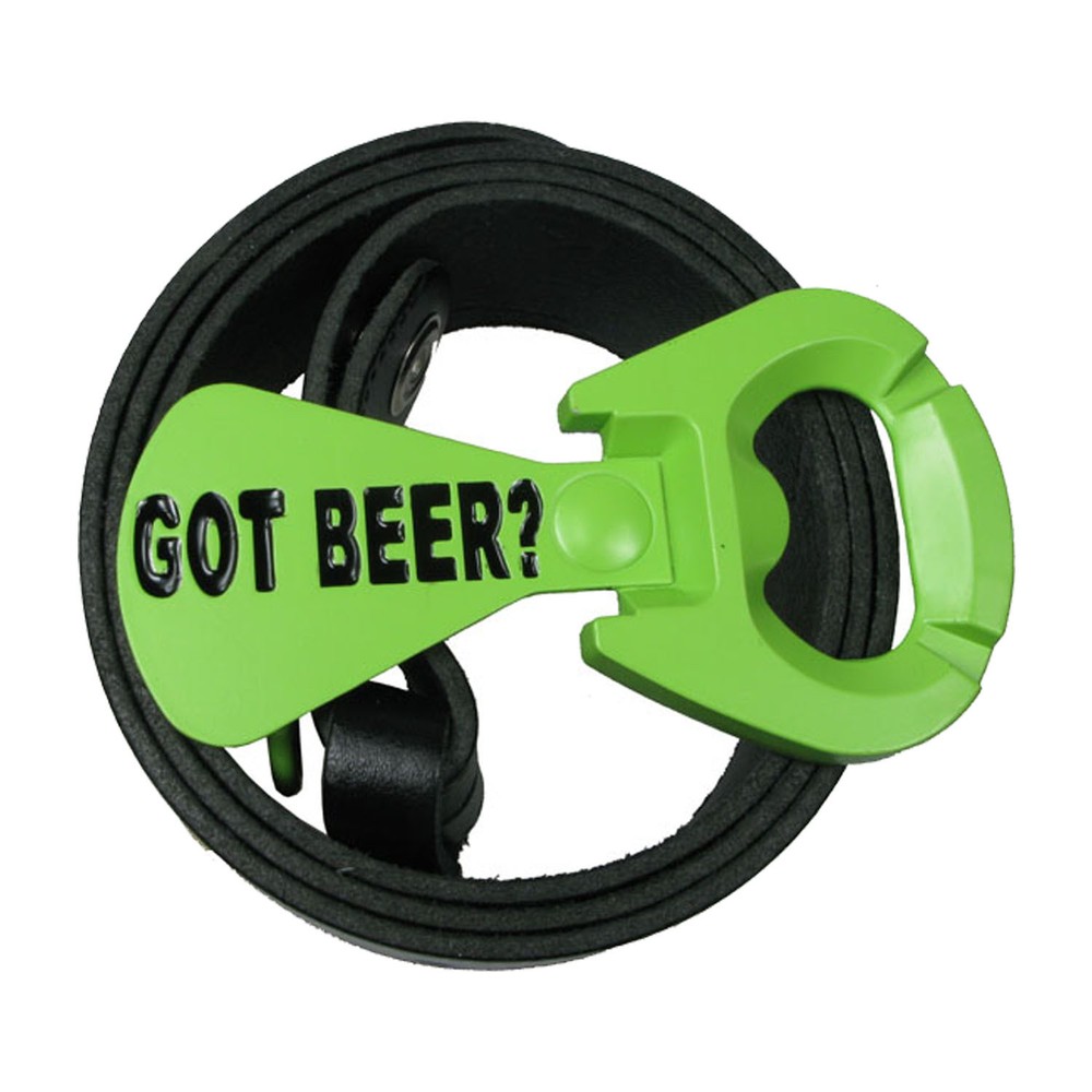 F.Green Got Beer Bottle Belt Buckle