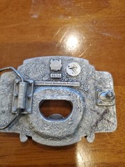 VINTAGE « TEXAS BEST » 2004 GREAT AMERICAN BELT BUCKLE CO. USA MADE BELT BUCKLE