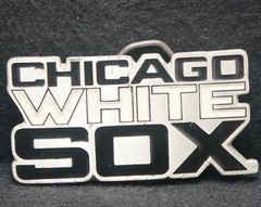 XE27122 *NOS* VINTAGE 2005 *CHICAGO WHITE SOX* MLB SPORTS TEAM MENS BELT BUCKLE