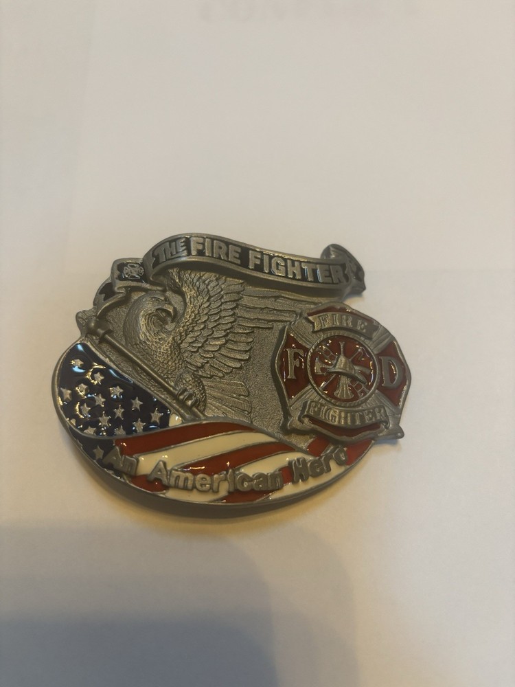 Fire Fighter/ American Hero Belt Buckle