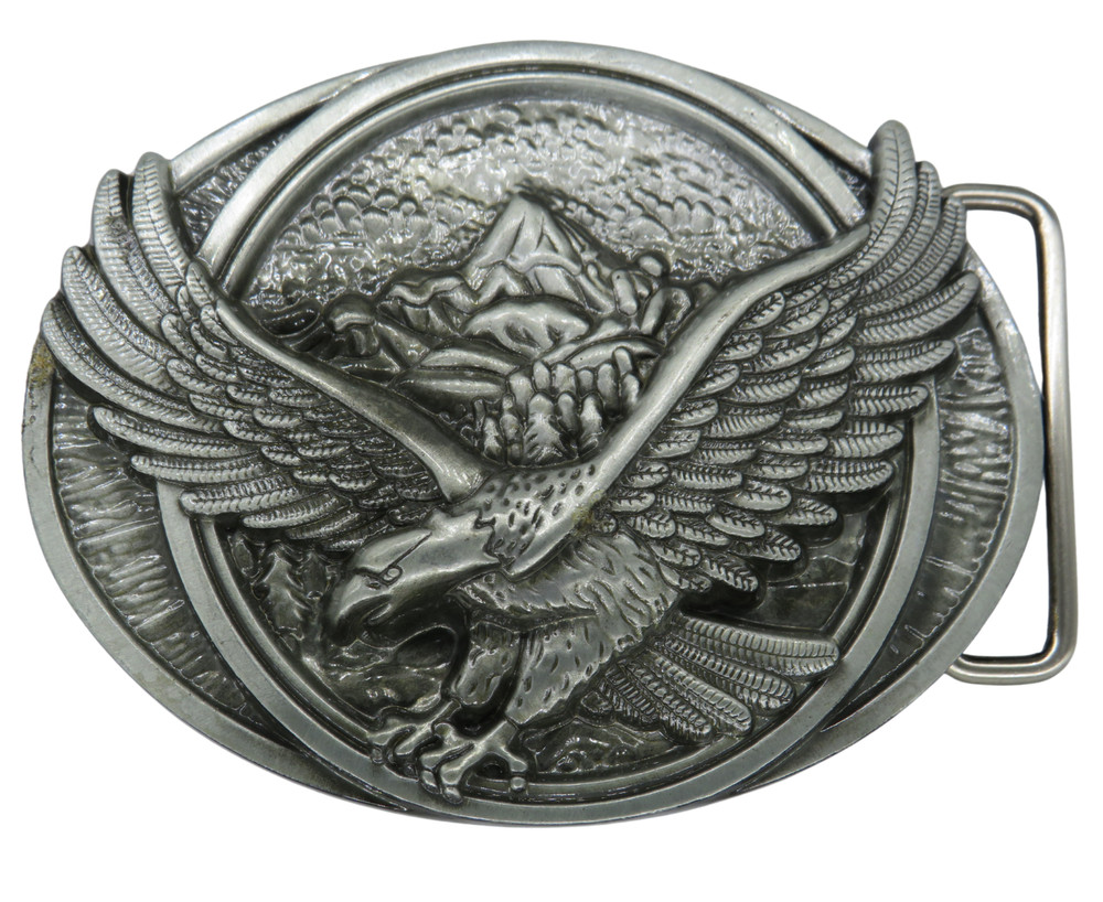 Eagle Belt Buckle Biker Rocker Buckle USA Western Country Style
