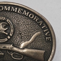 Belt Buckle – NRA Member Commemorative « The Guns of John Wayne » (read desc.)