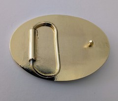 Vintage NRA Belt Buckle 2010 in Box Eagle Enamel