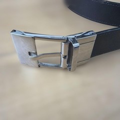 GUCCI Pre-Owned Men&rsquo;S Belt Reversible Black Dark Brown