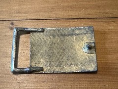 Vintage Levi Strauss & Co. Original Rivited Rectangular Belt Buckle